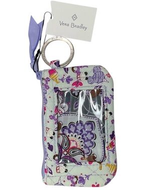 Vera Bradley Disney Mickey Mouse Sweet Treats Snacks ID Case NWT RARE